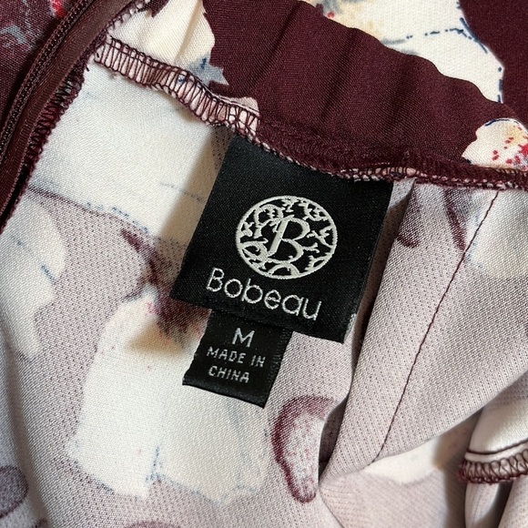 Bobeau Floral Mini Office Skirt - Picture 8 of 11